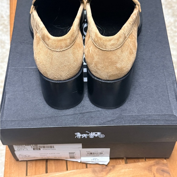 Coach Women’s Natalie Heeled Loafers size 7.5 - Picture 4 of 9